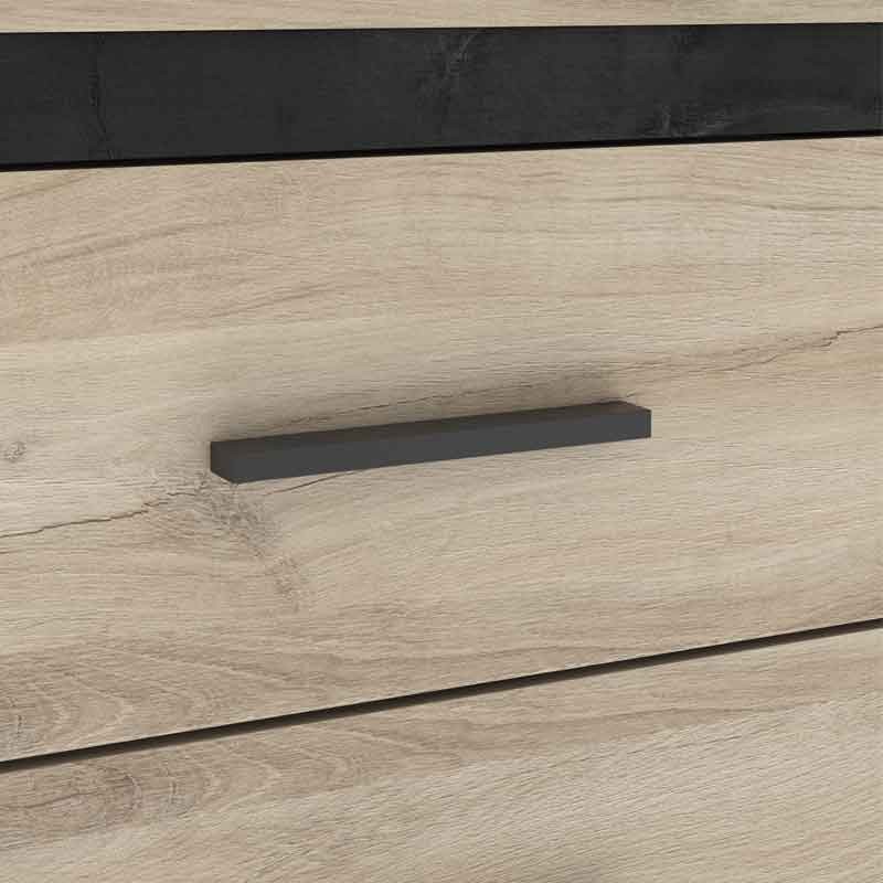 Cómoda Para Dormitorio Industrial Urano 129x77 cm