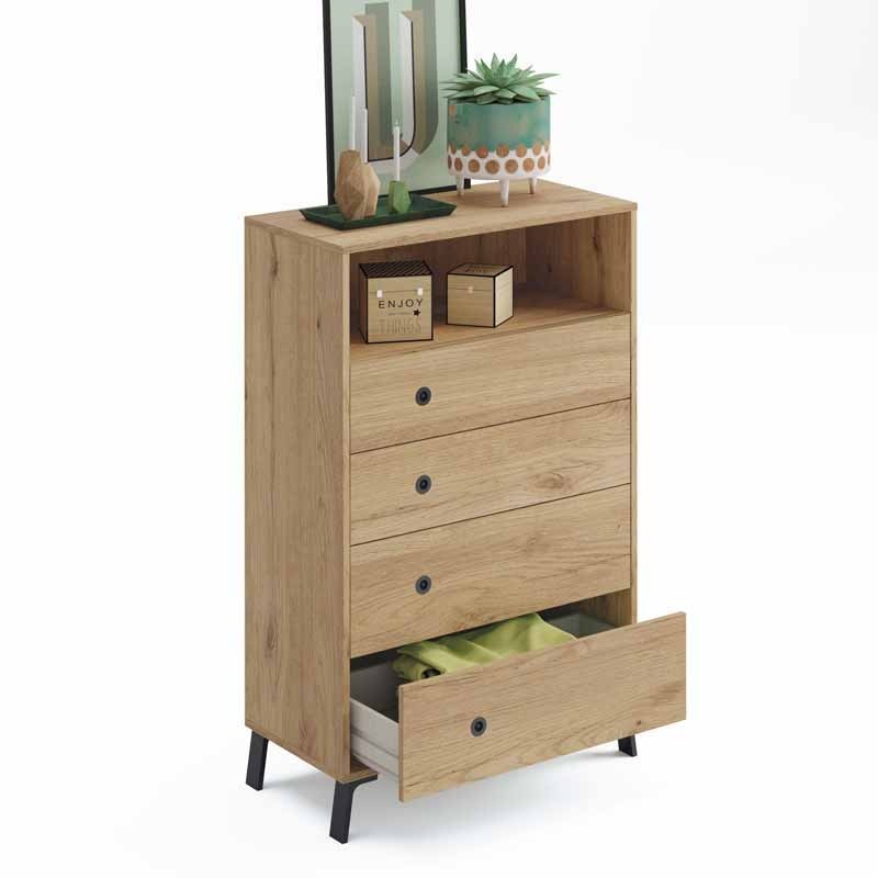 Dormitorio Matrimonio Estilo Industrial Pack Muebles Clim