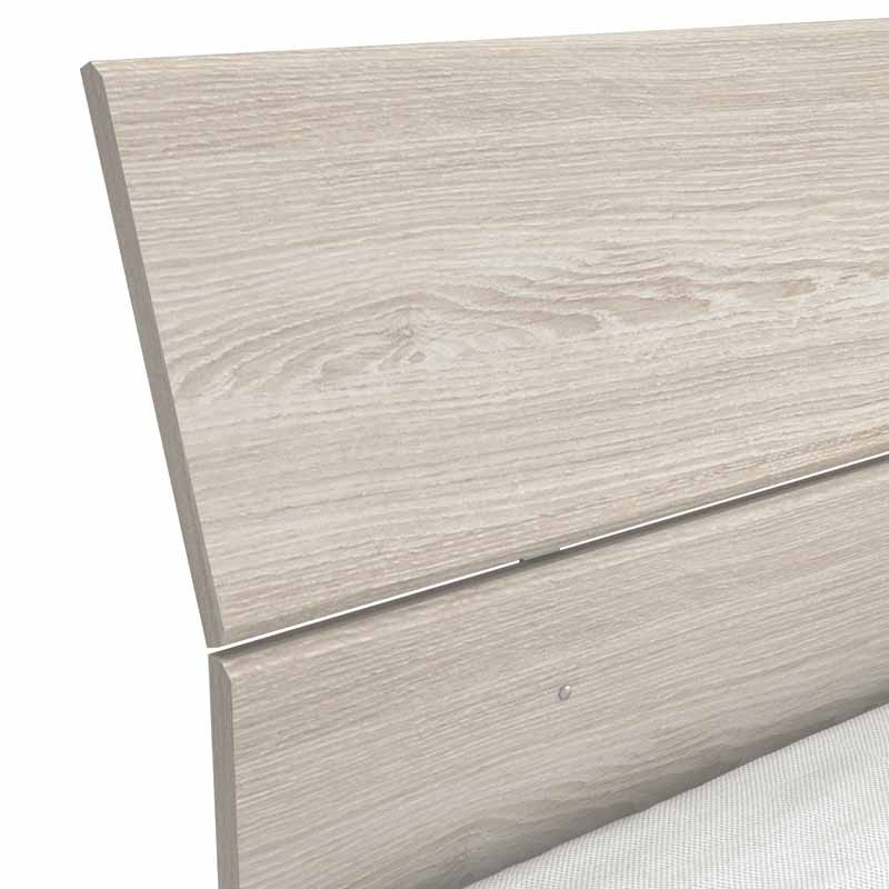Cama de Matrimonio Prins Color Roble Shannon 135-140x190/200 cm Cama de Matrimonio Prins Color Roble Shannon 135-140x190/200 cm
