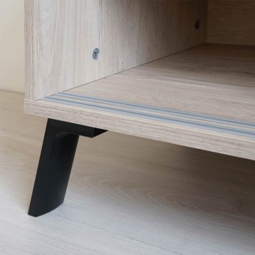 Armario aparador Kam color roble 120x87x40 cm_Detalle_2