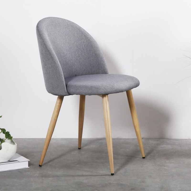 Silla de salón comedor Atlanta color gris Silla de salón comedor Atlanta color gris