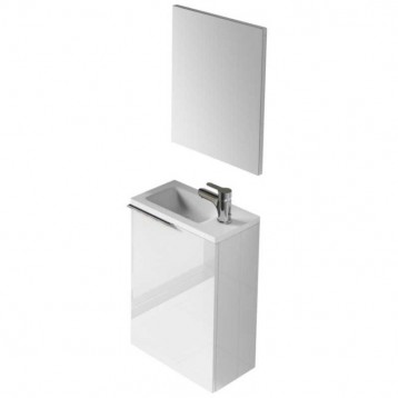 Mueble de baño Compact blanco brillo 58X40X22 (LAVABO INCLUIDO)