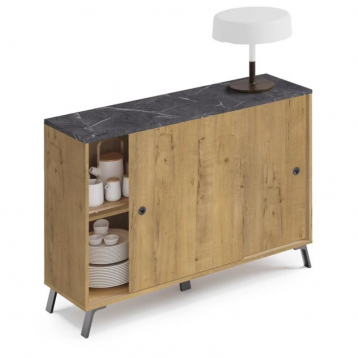 Muebles salón Kamet roble gold_Aparador