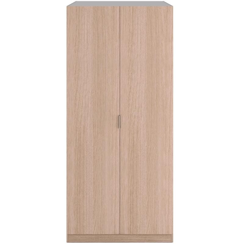 Habitación Juvenil Moderna Conjunto Muebles Color Roble Moderno