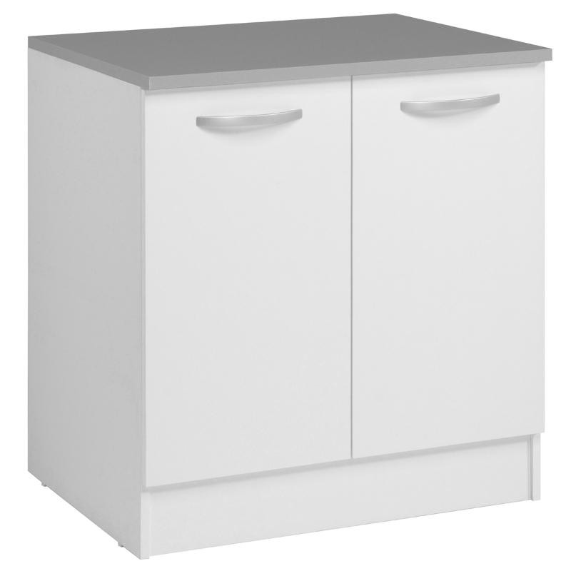 Cocina modular completa Eko XL blanca 8 módulos 4 metros Cocina modular completa Eko XL blanca 8 módulos 4 metros