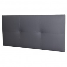 Cabecero de Cama Polipiel Gris 105 cm Cabecero de Cama Polipiel Gris 105 cm
