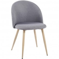Silla de salón comedor Atlanta color gris Silla de salón comedor Atlanta color gris