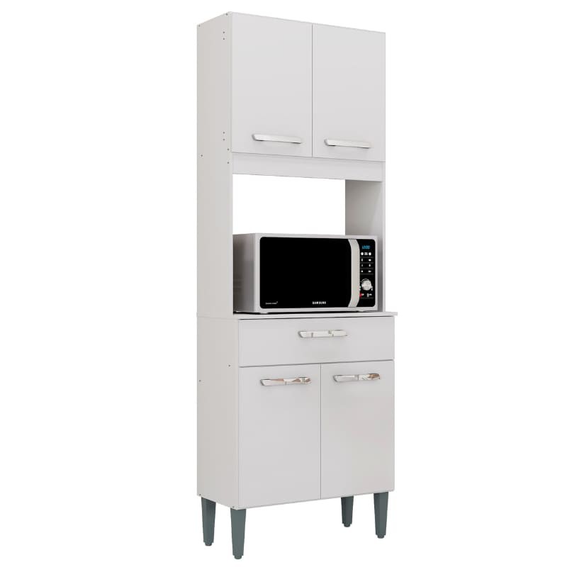 Buffet para cocina Lusaka color blanco 1 cajón 172x60x31 cm Buffet para cocina Lusaka color blanco 1 cajón 172x60x31 cm
