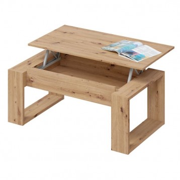 Pack muebles de salón acabado en roble nodi y blanco mate_3