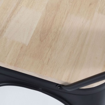 Silla Salón Comedor Acero Tolix _detalle