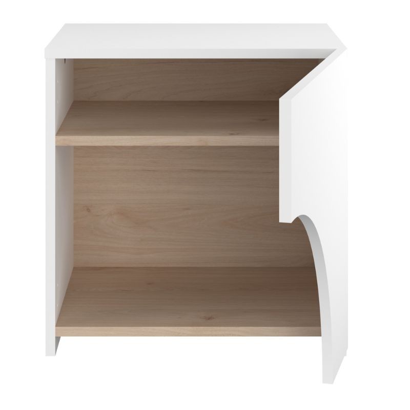 Mesita Noche Arabia Color Blanco  4