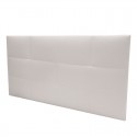 Cabecero de Cama Juvenil Tapizado Cube Mini Ladrillo Color Blanco 106x54x2 cm