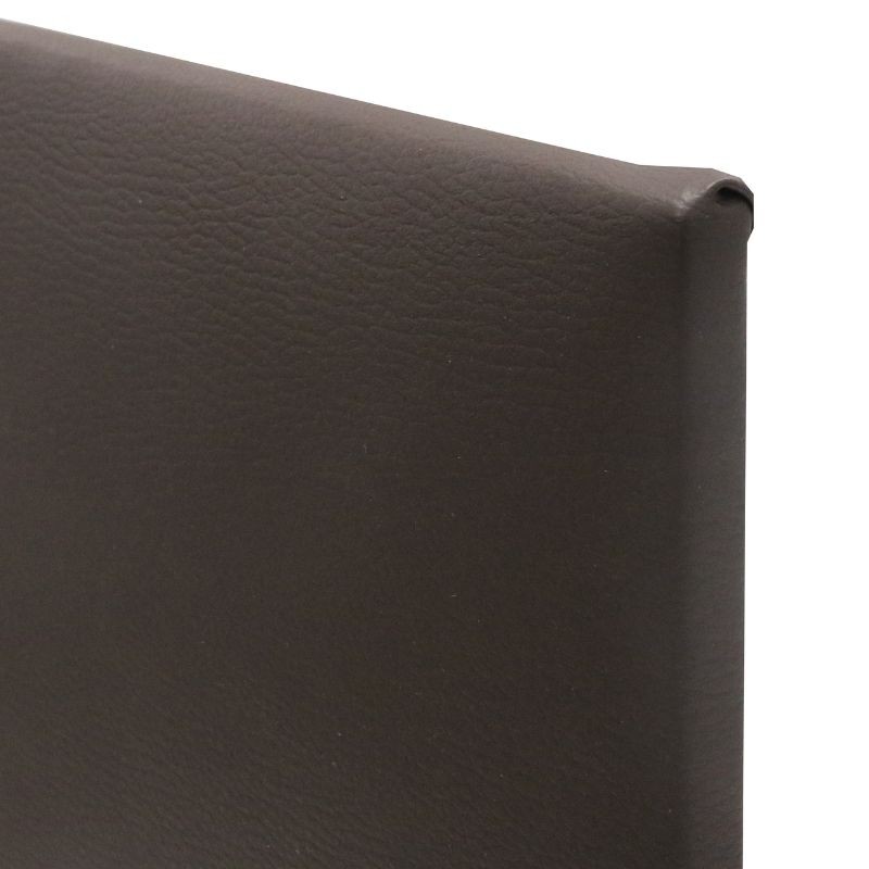 Cabecero Ladrillo Tapizado Cube Mini Color Marrón-detalle