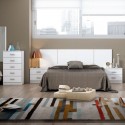 Muebles Dormitorio Matrimonio Couple color blanco Mate