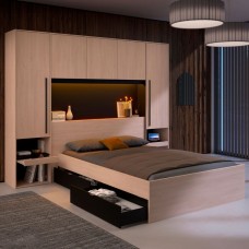 Dormitorio Matrimonio Estilo Industrial John Roble Brooklyn y Negro Stipple Dormitorio Matrimonio Estilo Industrial John Roble Brooklyn y Negro Stipple