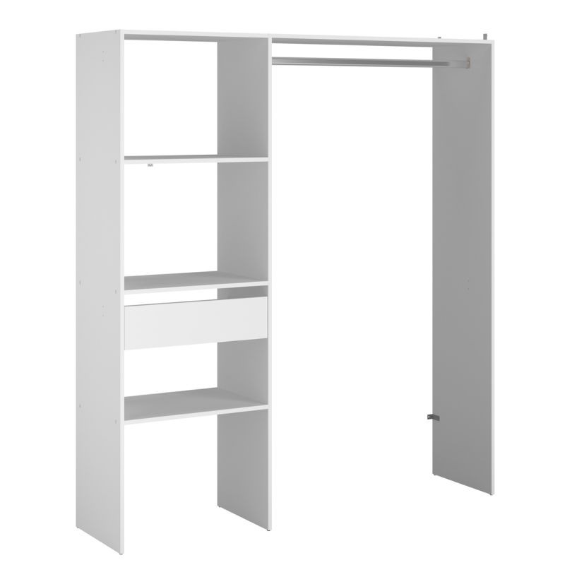 Vestidor Modular Custom Opción D+E_imagen ladeada Vestidor Modular Custom Opción D+E_imagen ladeada