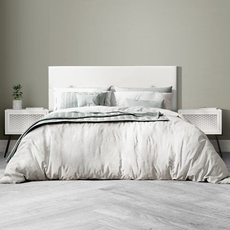 Mesita De Noche Misty Blanco 48x51 cm