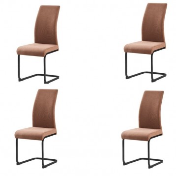 Silla Salón Comedor Tacoma Color Marrón 4