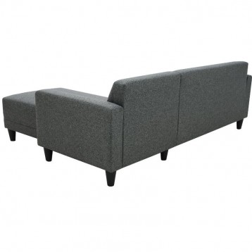 Sofá Chaise Longue Bob Reversible Sawana Color Gris Antracita-2