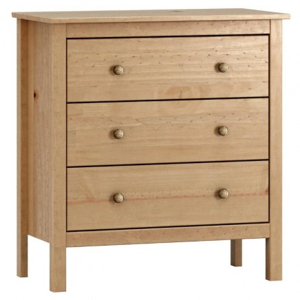 Cómoda 3 Cajones color Miel_portada