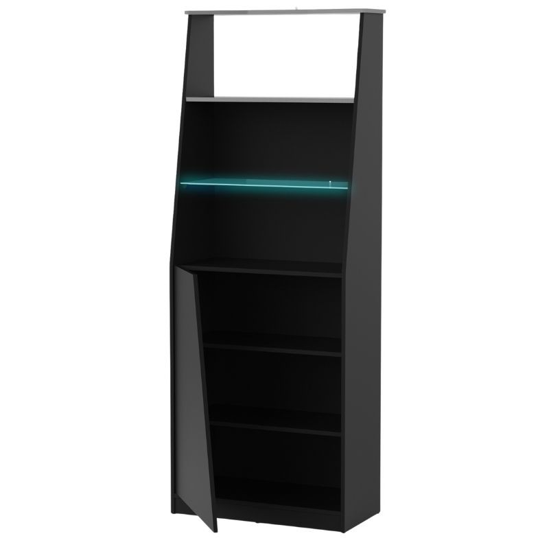 Estantería Libreria Gaming Venom Negro Mate_1