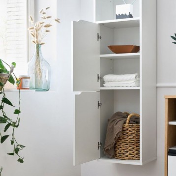 Columna de Baño Nadia Blanco  interior