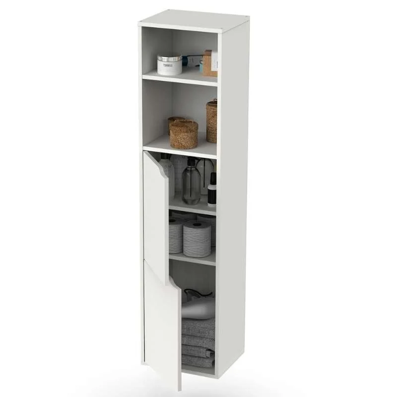 Pack Muebles Para Baño Támesis Estilo Industrial Roble Gold Y Blanco  (mueble Baño + Columna + Lavabo Cerámico) con Ofertas en Carrefour