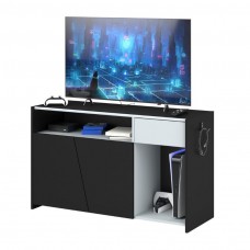 Mueble TV TexGen Color Negro Stipple 113x67x40 cm