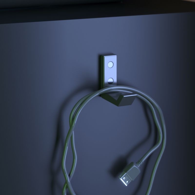 Mueble TV TexGen Color Negro 113x67x40 Cm_Detalle