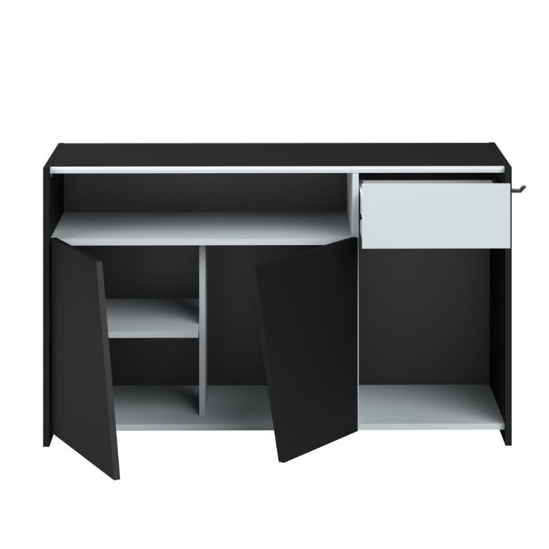 Mueble TV TexGen Color Negro 113x67x40 Cm_5