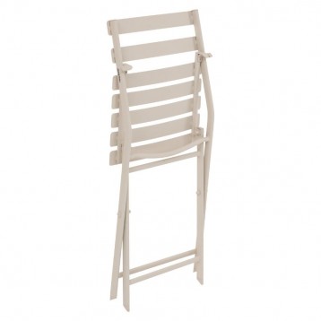 Silla Exterior Plegable Greensboro Color Blanco Arcilla_1