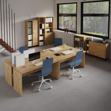 Pack Muebles Despacho 4 Escritorios_Portada