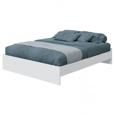 Cómoda Dormitorio Luca - Estilo Nórdico Blanco Y Roble, 60x110x40 Cm | 5 Cajones, Melamina, Guías Metálicas