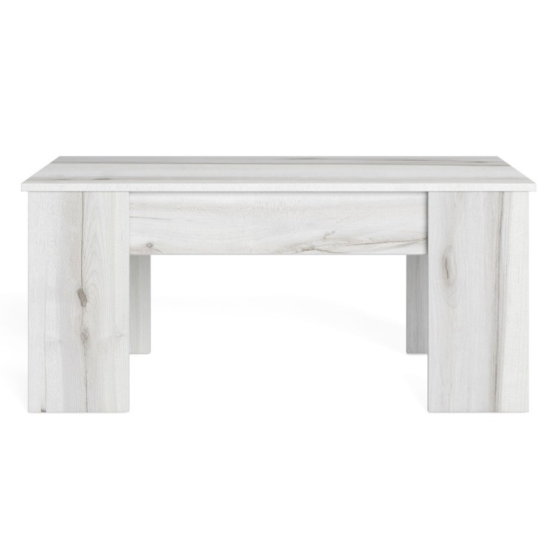 Conjunto de Muebles de Salón Comedor Tokio en Blanco Albo y Roble Rayado Conjunto de Muebles de Salón Comedor Tokio en Blanco Albo y Roble Rayado