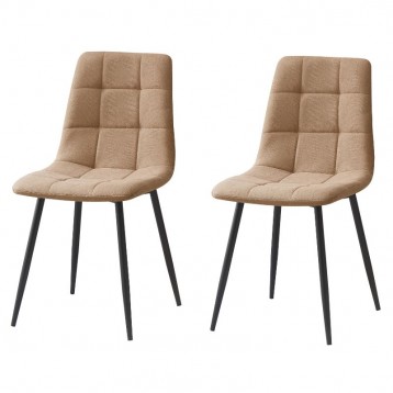 silla salón comedor portland marrón 2