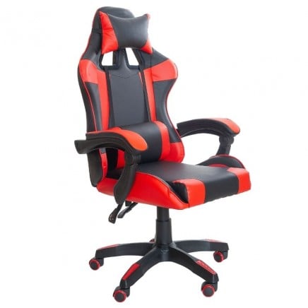 Silla Gaming Koe Color Rojo y Negro