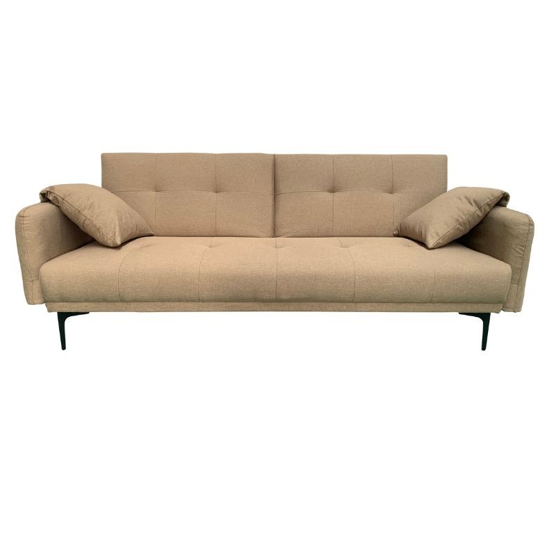 Sofá Cama Dack 3 Plazas Color Marrón 200 cm