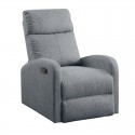 Sillón Relax Reclinable Chill Salón Color Gris