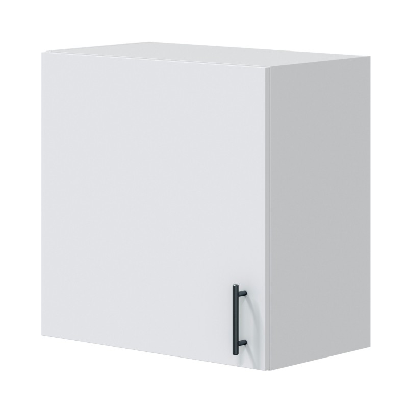 Cocina Modular Kira Completa 10 Módulos Blanco Brillo y Roble Canadian 400 cm