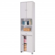 Columna de Baño Bikini Blanco Mate 51x196 cm Columna de Baño Bikini Blanco Mate 51x196 cm