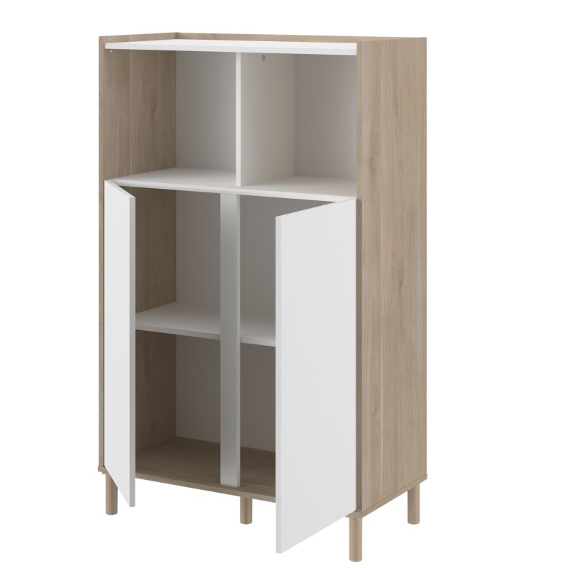 pack_salón_azzaro_aparador_dos puertas_abierto