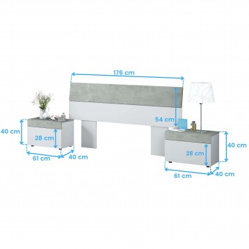cabecero mesitas cotas 10