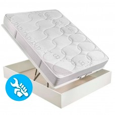 Pack Canapé Gred + Colchón Viscoelástico 26 cm Color Blanco Mate Pack Canapé Gred + Colchón Viscoelástico 26 cm Color Blanco Mate