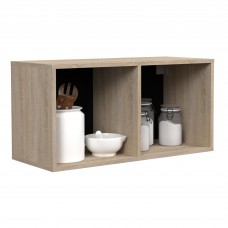 Módulo Cocina Superior Arko 2 Huecos Roble Áspero y Negro 80x34 cm Módulo Cocina Superior Arko 2 Huecos Roble Áspero y Negro 80x34 cm