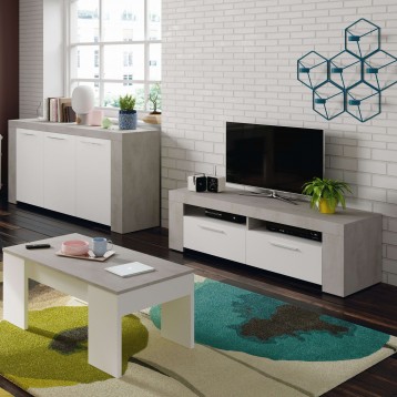 mesa tv salón ambiente 6