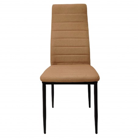Silla de Comedor Avat Estilo Industrial Color Marrón