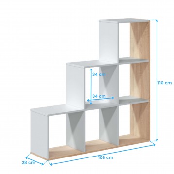estantería taris cotas 6