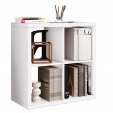 Estanteria Cubos blanco brillo 77x77x39