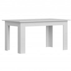Mesa de Comedor Fija Nur Color Blanco Mate 138x80 cm