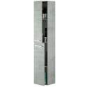 Columna de Baño Color Gris Cemento Suspendida 2P 30x150 cm
